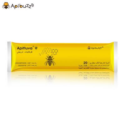 Apibuzz Arabic Apifluva Fluvalinate 20 Strips Anti Bee Keeping Varroa Mite Control Strip Beekeeping Equipment Beehive Apiculture