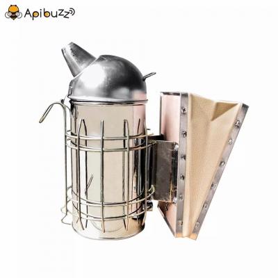Stainless Steel Domed Top Honey Bee Keeping Smoker Apiculture Beekeeping Equipment Hive Tools Supplies