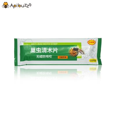 Apibuzz Wooden Strips for Wax Moth Larvae Treatment